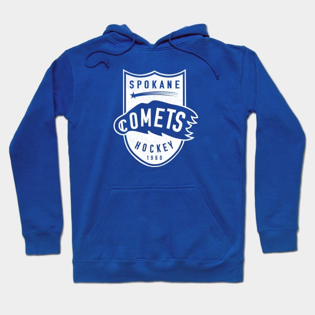 Defunct Spokane Comets WHL Hockey 1963 Hoodie by LocalZonly